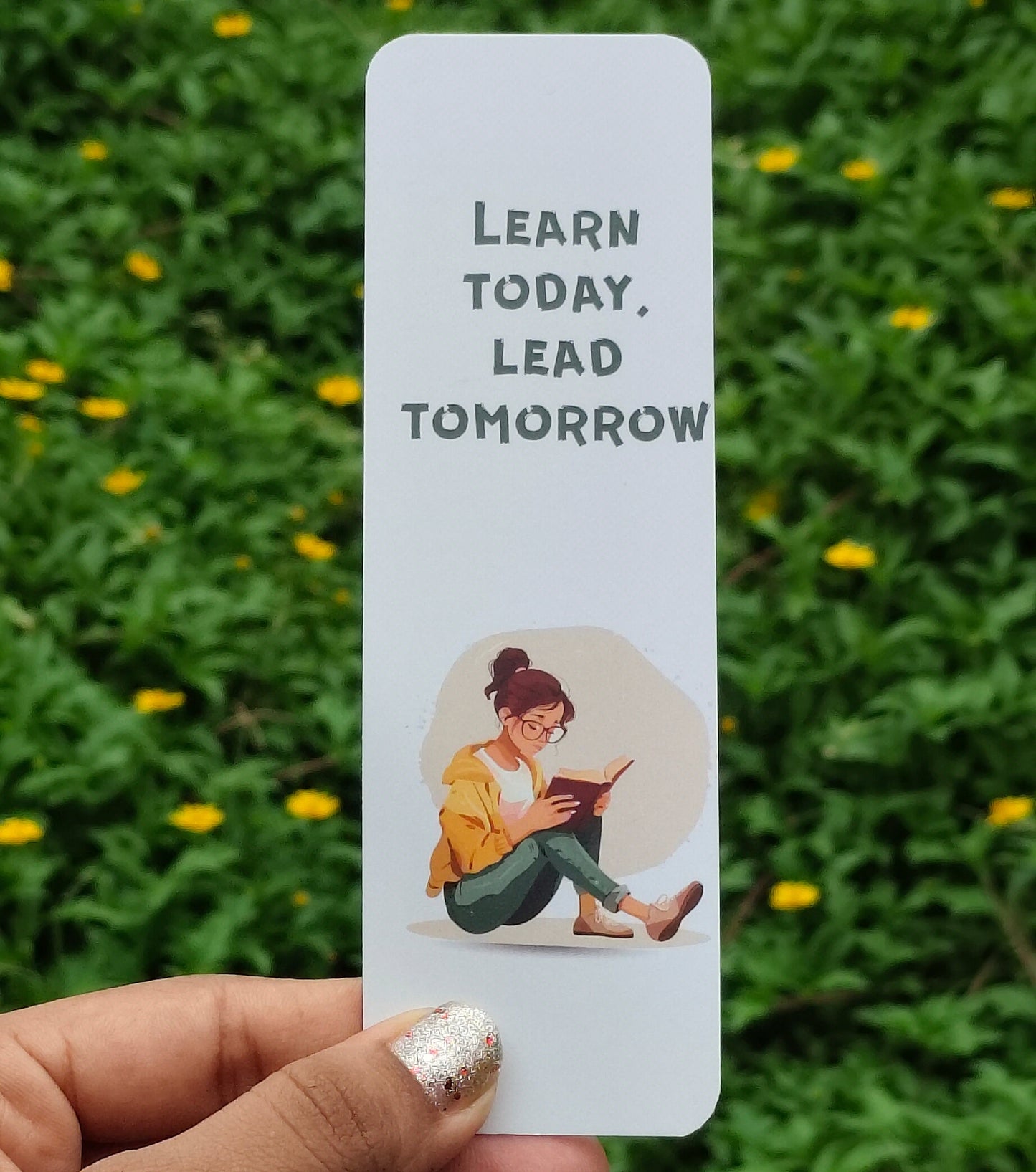 Learn Today Lead Tomorrow Bookmark