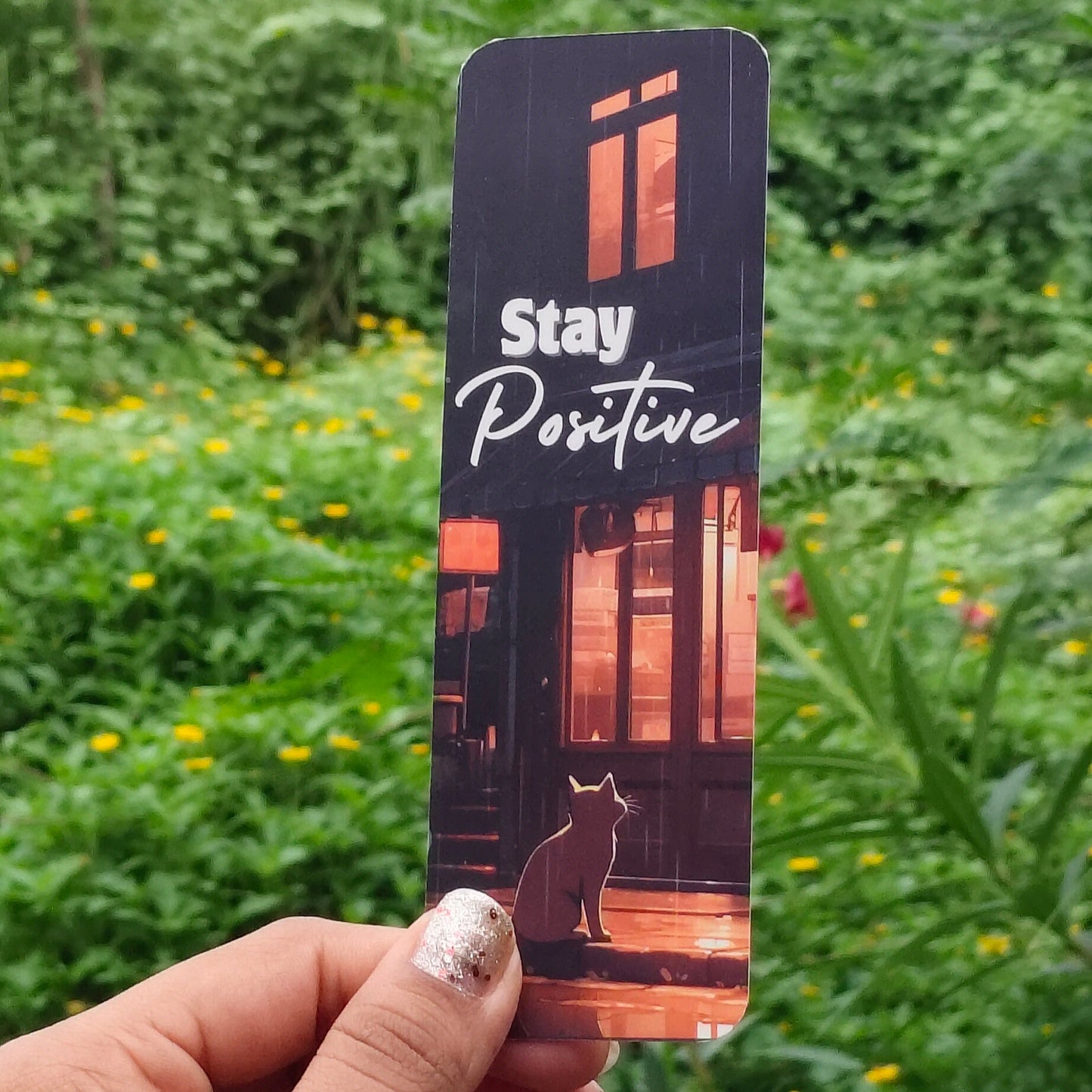 Stay Positive Bookmark