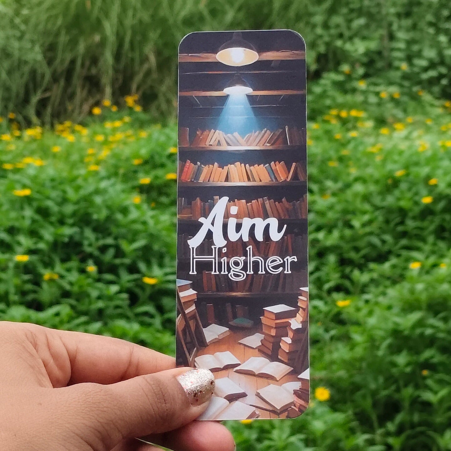 Aim Higher Bookmark