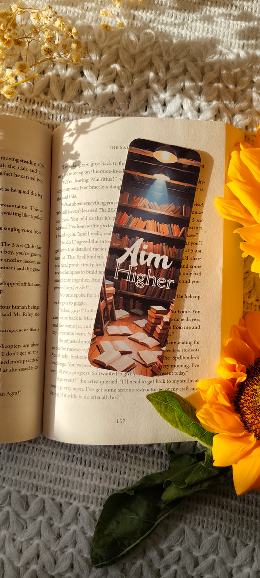 Aim Higher Bookmark