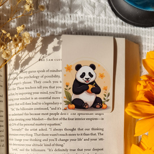 Baby Panda Magnetic Bookmark