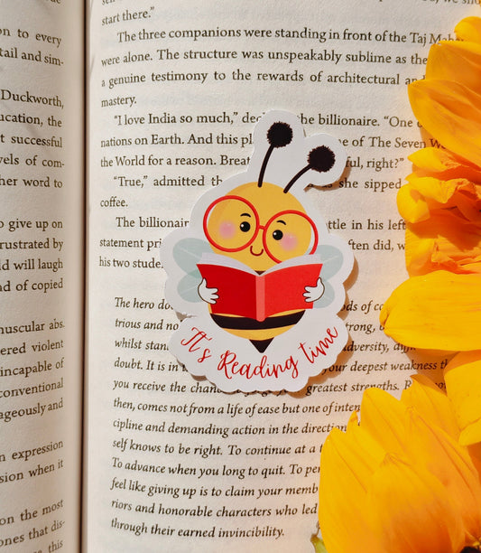 It's Reading Time Sticker