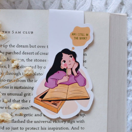 Am I Still In the Book Magnetic Bookmark