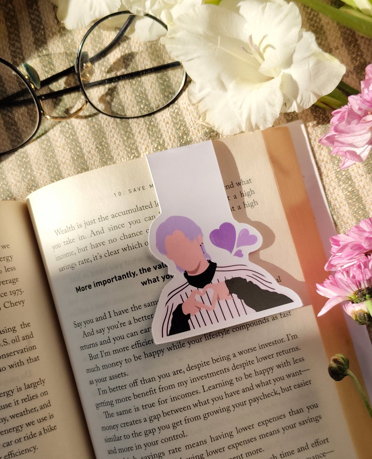 Sweet Gesture Magnetic Bookmark