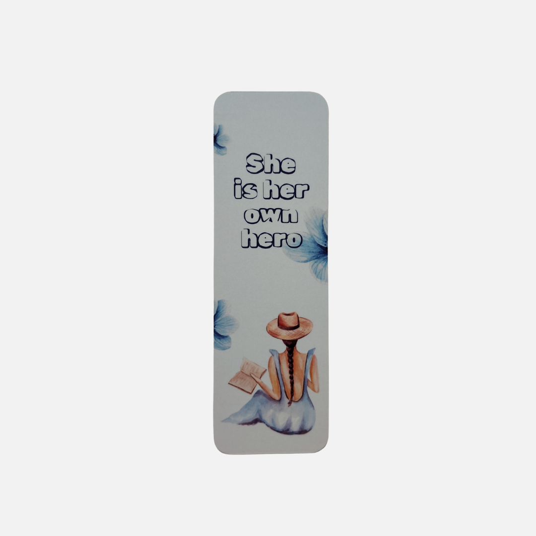 She is her own hero Bookmark