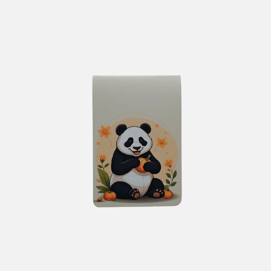 Baby Panda Magnetic Bookmark