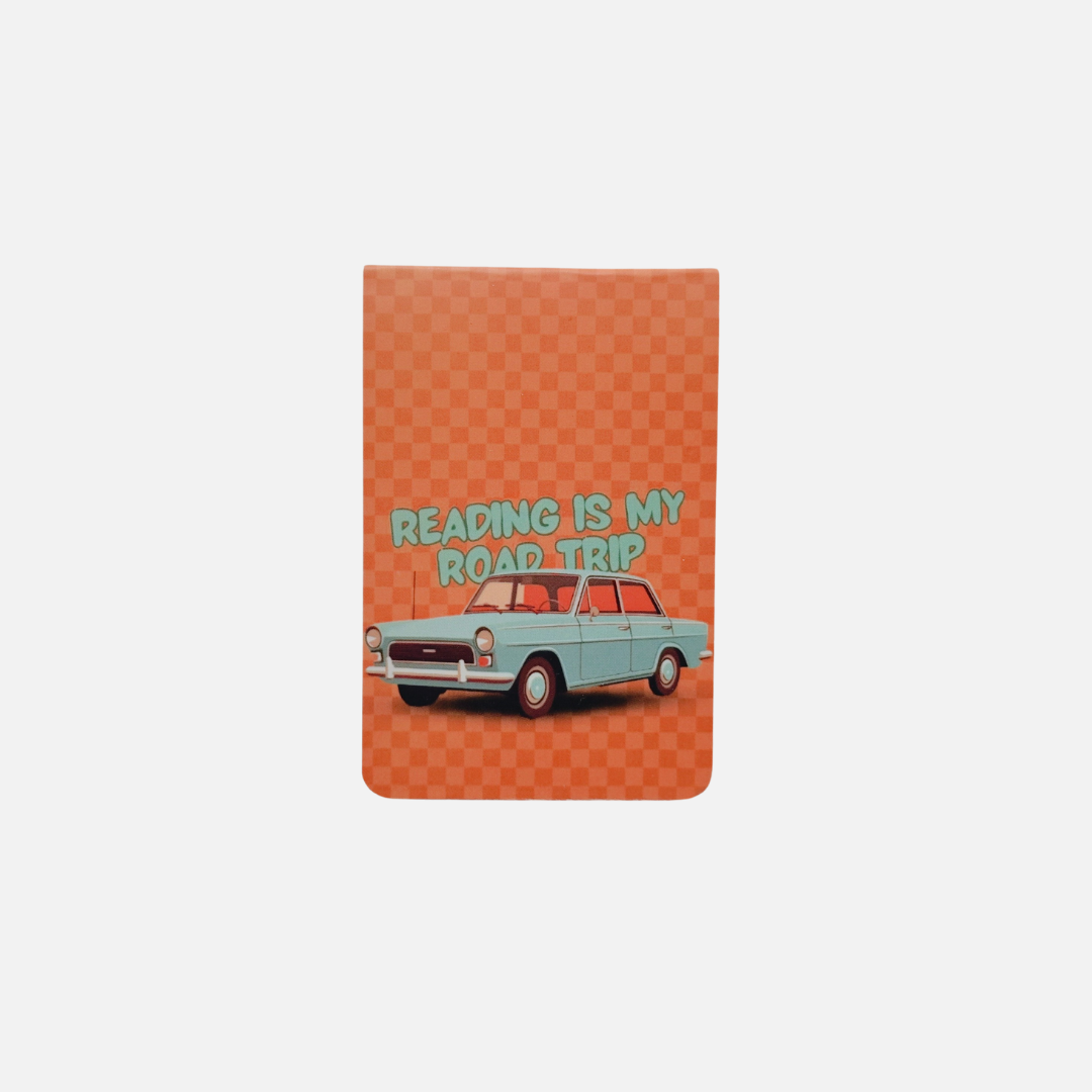 Reading is My Road Trip Magnetic Bookmark
