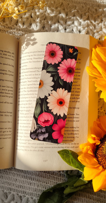 Floral Symphony Bookmark