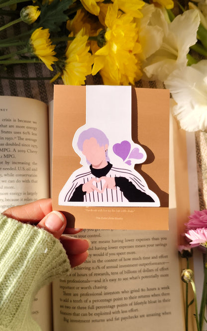 Sweet Gesture Magnetic Bookmark