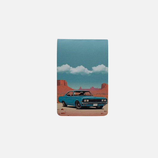 Retro Ride Magnetic Bookmark