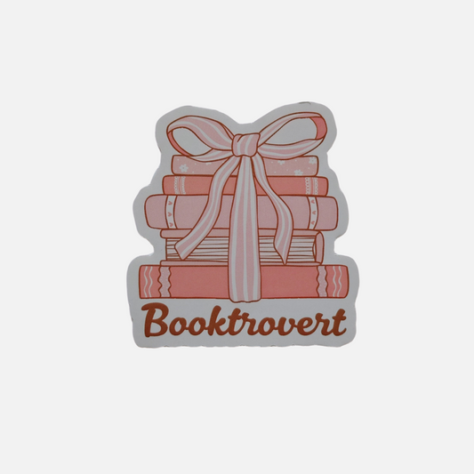 Booktrovert Sticker