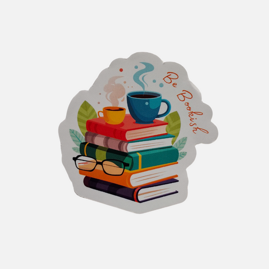 Be Bookish Sticker